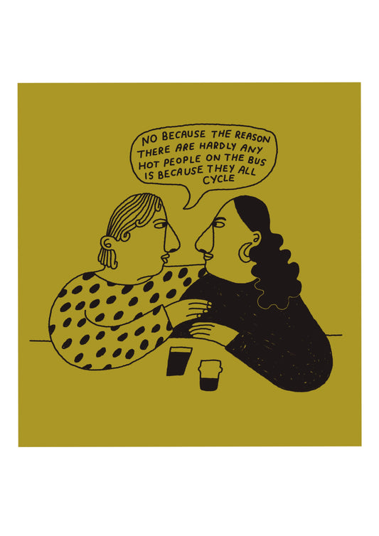 A5 Hot Take Print