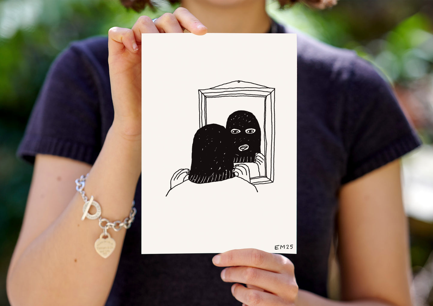 A5 Balaclava Print