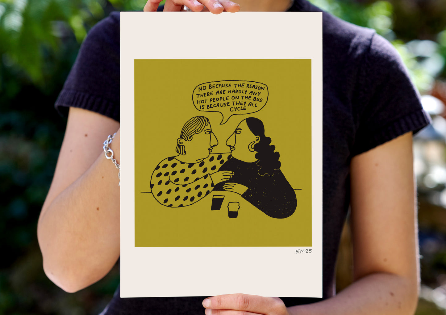 A5 Hot Take Print