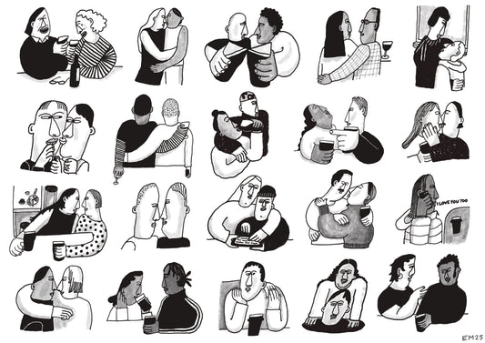 Love in the Pub Print