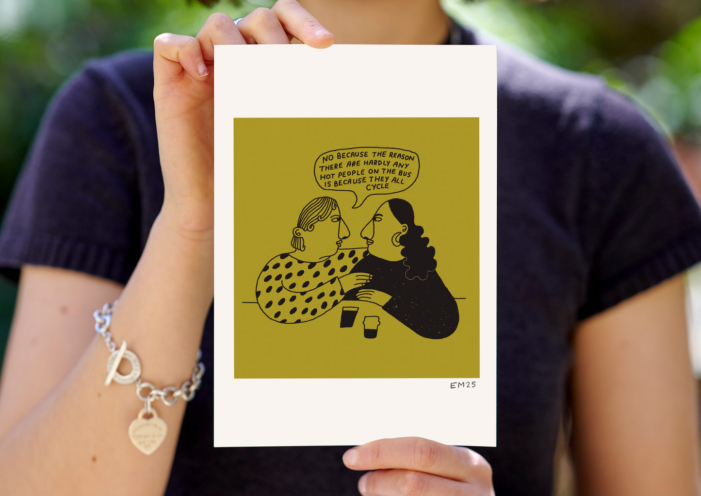 A5 Hot Take Print