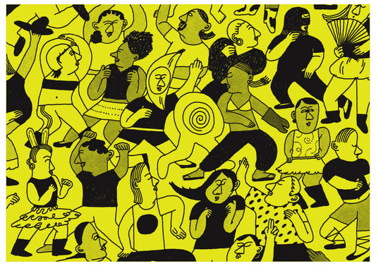 Floorless Dance Print