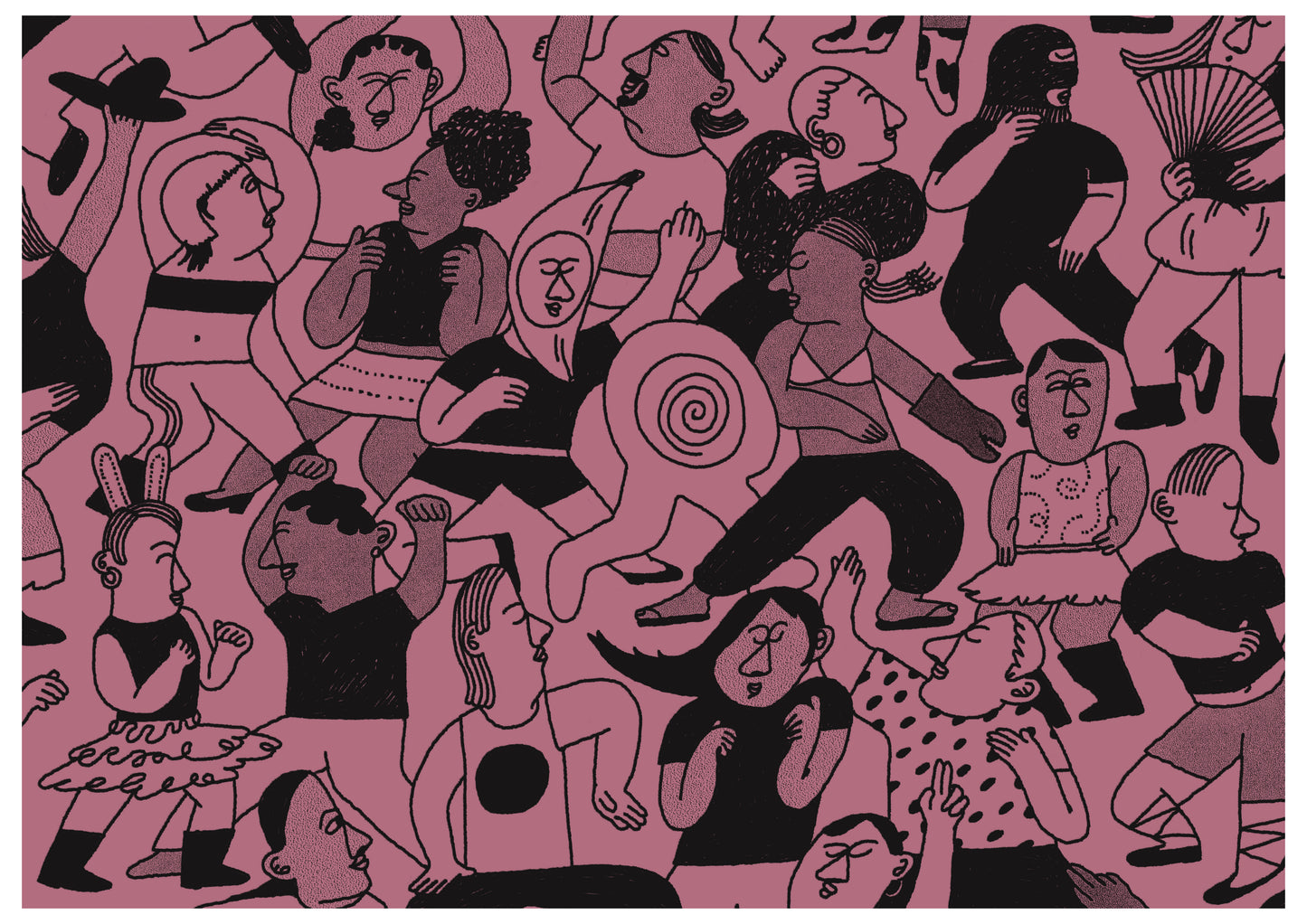 Floorless Festvial Dance Print