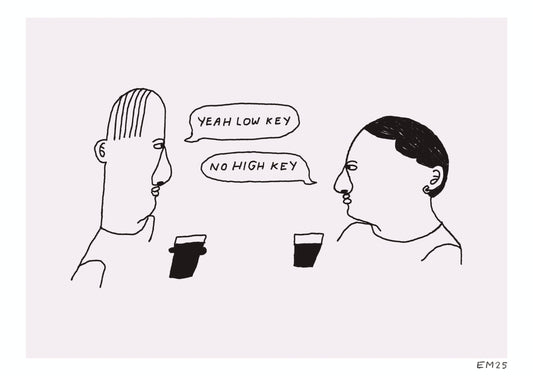 Low Key High Key Print