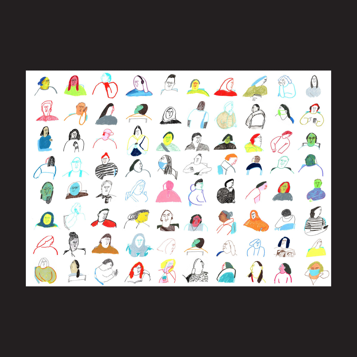 Waiting Room Women Print